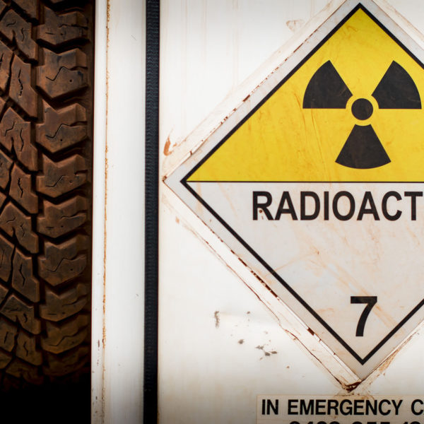 Wireline Services Radioactive Sign